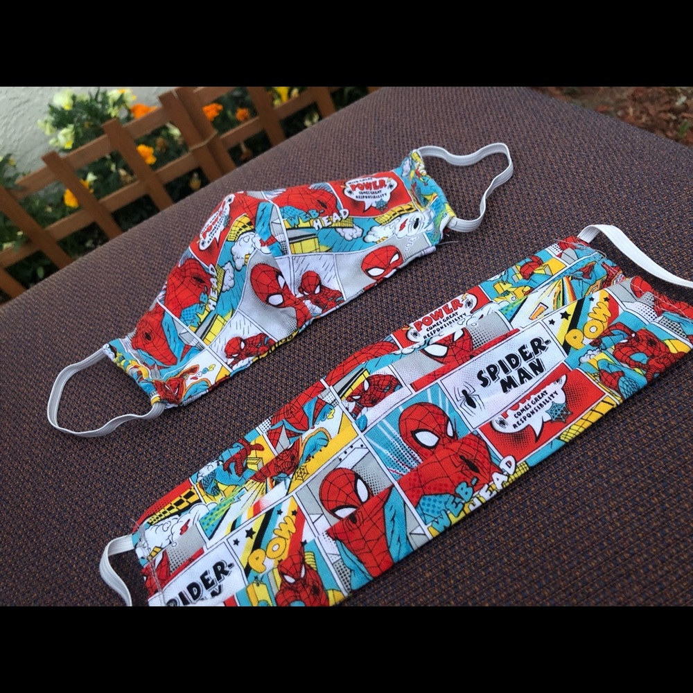 Marvel Comics & Star Wars Inspired Face Masks🕷🕸